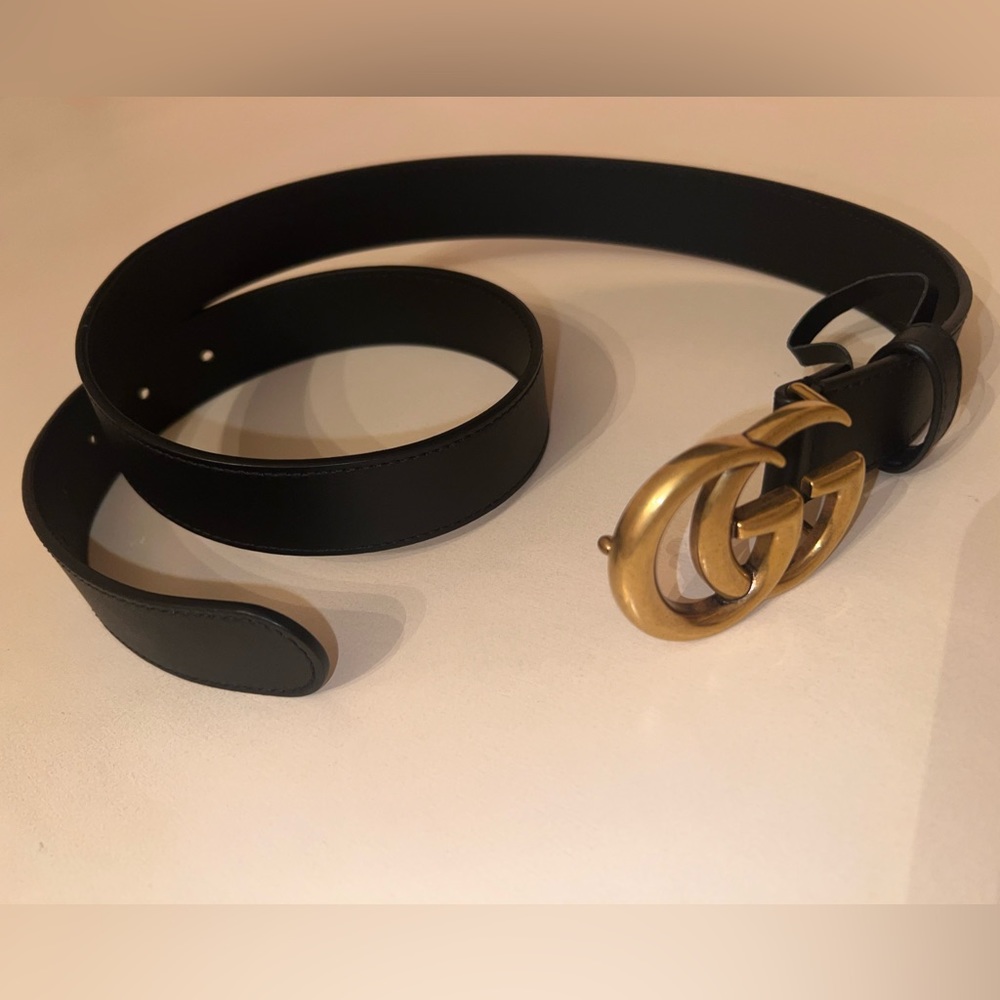 Gucci 2015 Black Marmont Belt